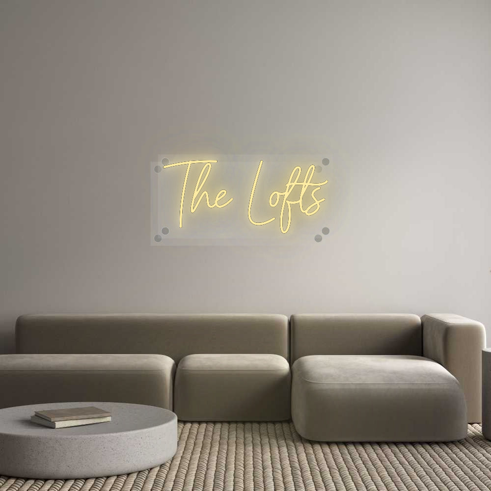 Custom Neon: The Lofts