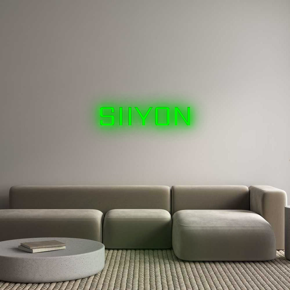 Custom Neon: SIIYON