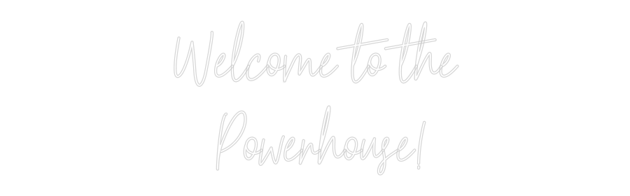 Personalisiertes Neonschild: Welcome to th...