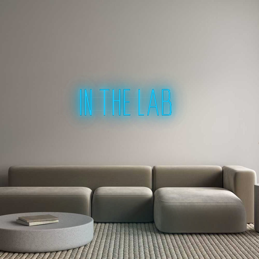 Custom Neon: in the lab