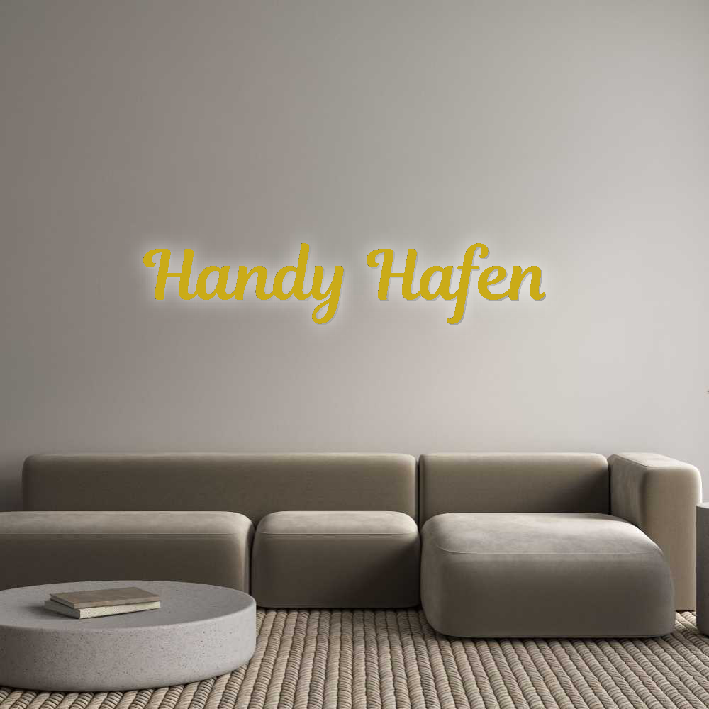 Custom Sign: Handy Hafen