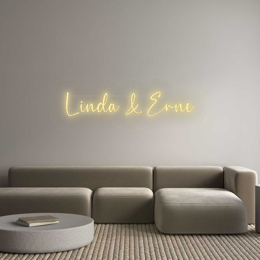 Custom Neon: Linda &amp; Erne