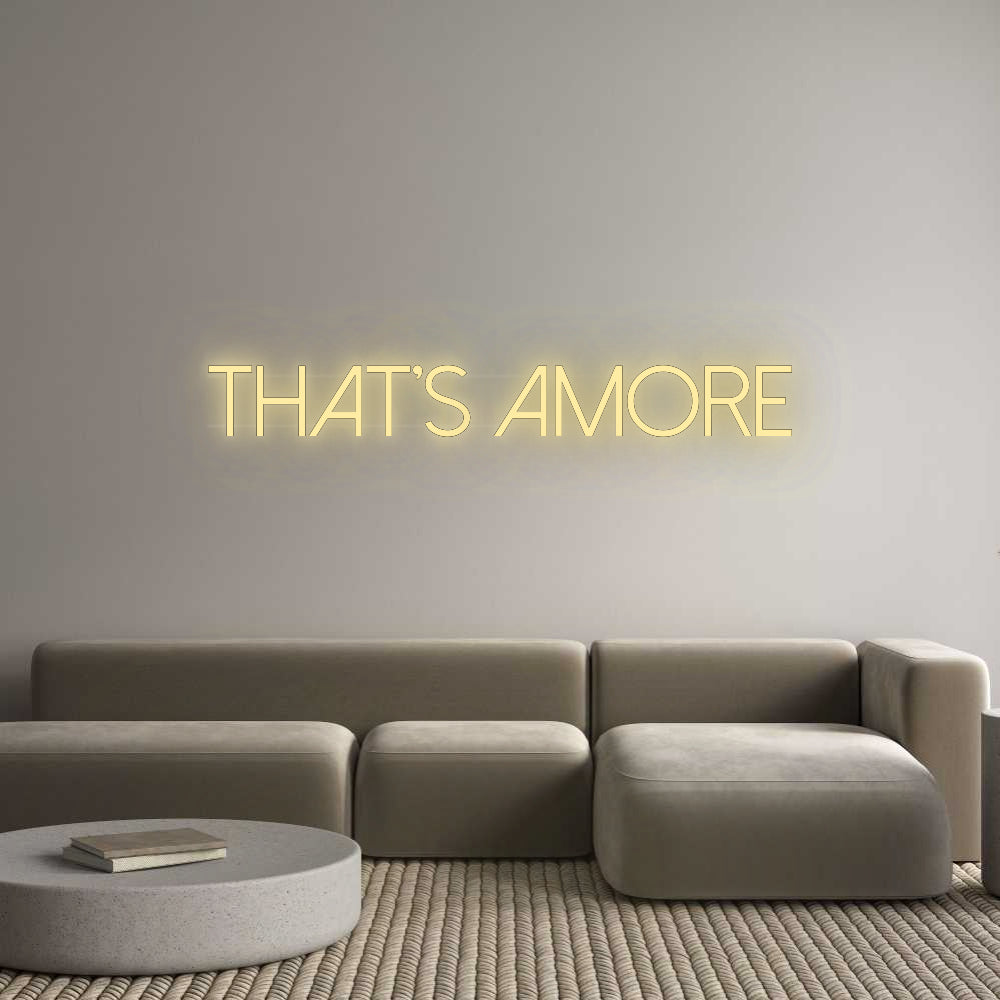 Custom Neon: That's Amore