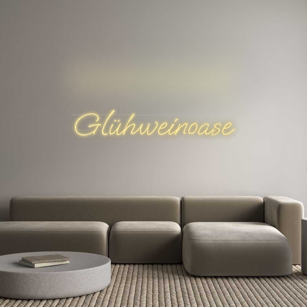 Custom Neon: Glühweinoase