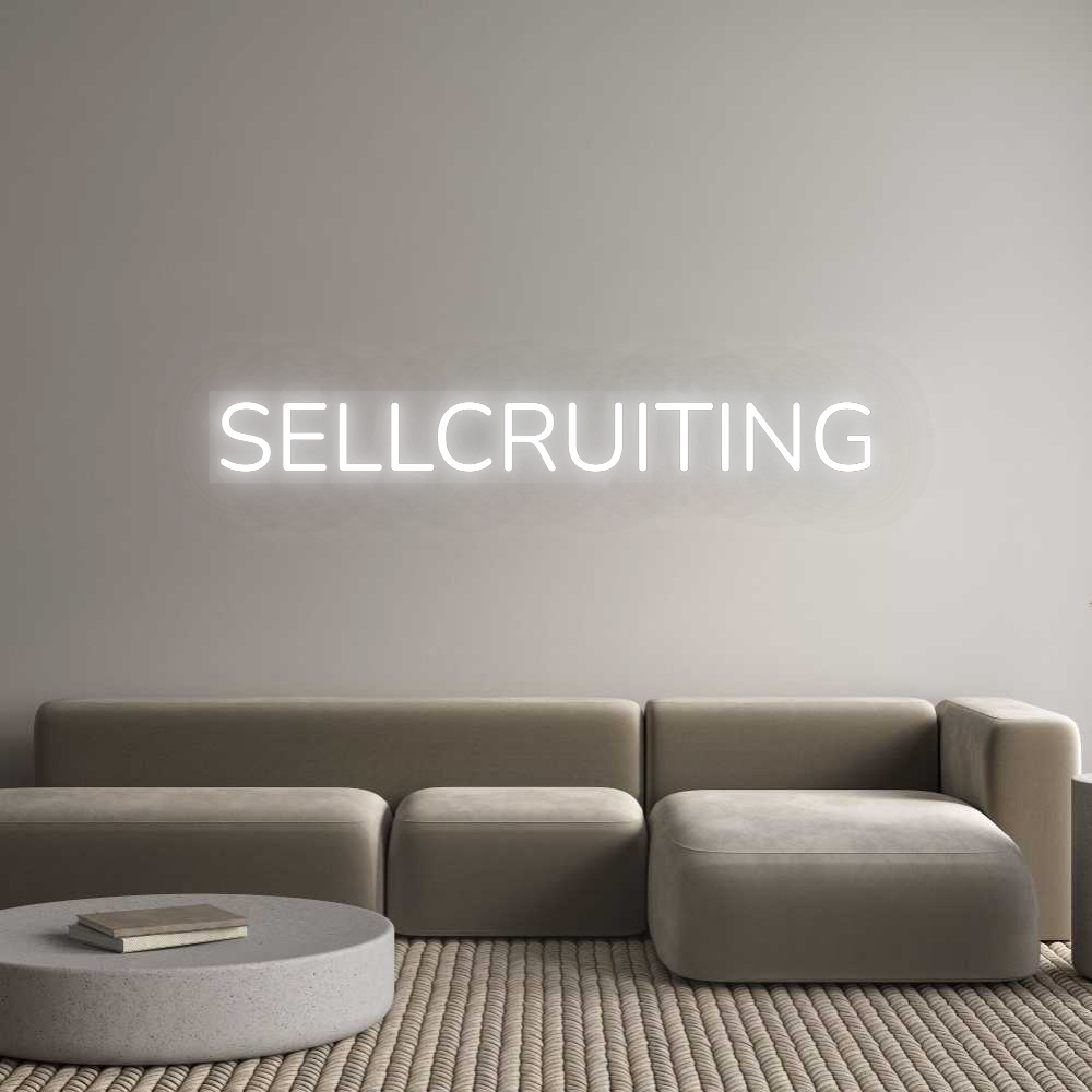 Custom Neon: SELLCRUITING