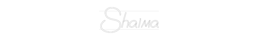 Custom Neon: Shaima