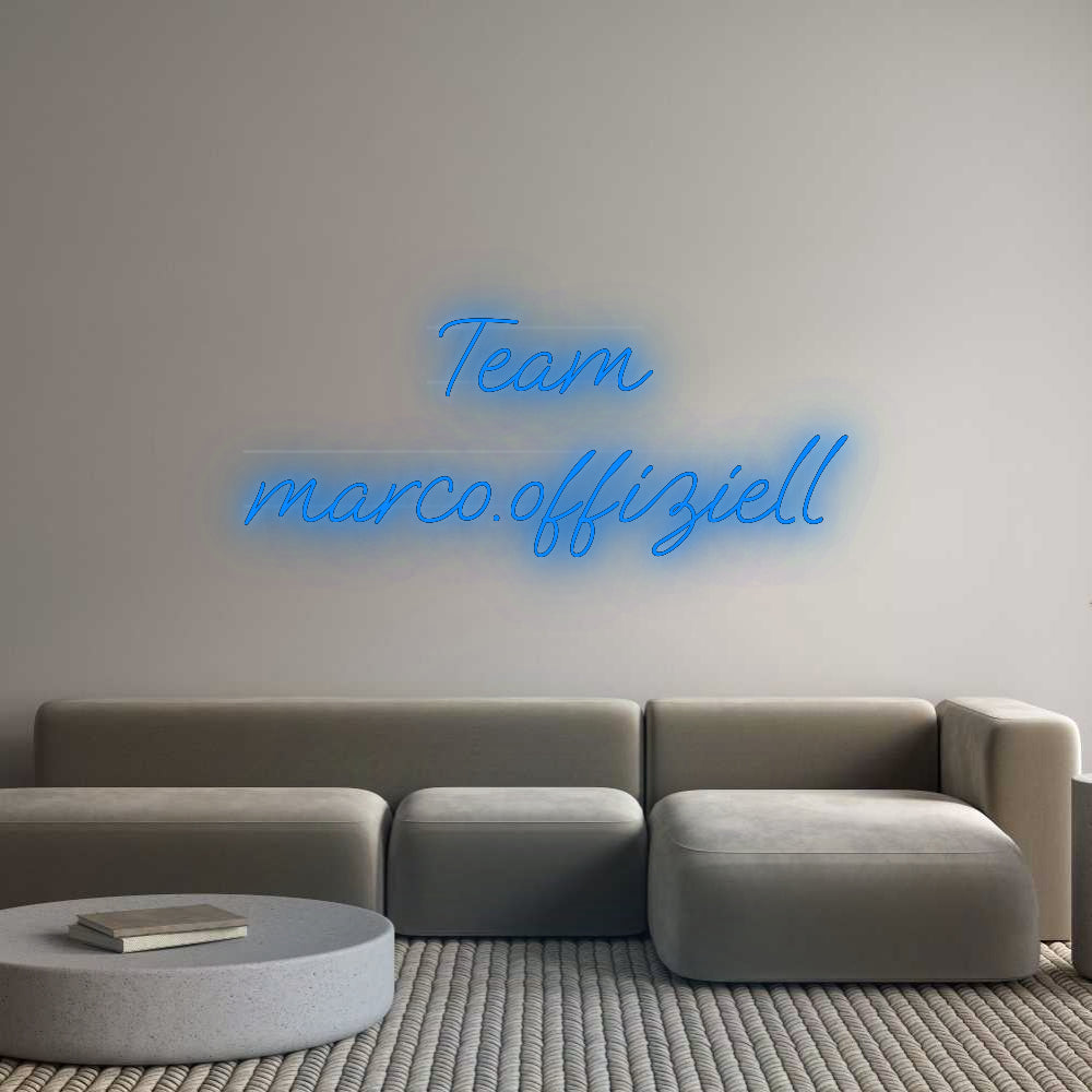 Custom Neon: Team
 marco.o...