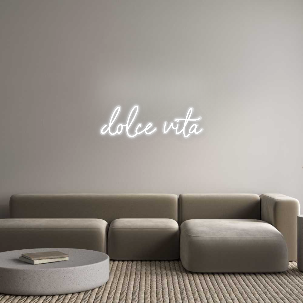 Custom Neon: dolce vita