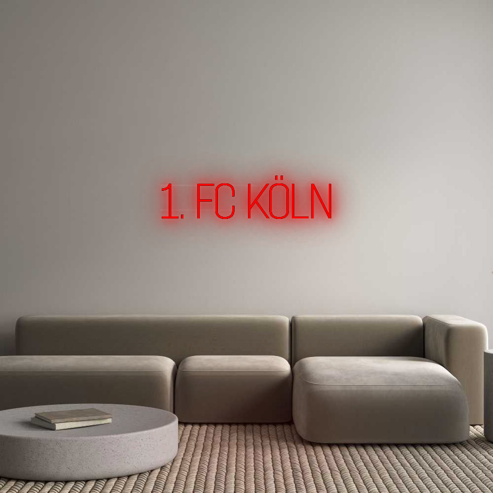 Custom Neon: 1. FC KÖLN