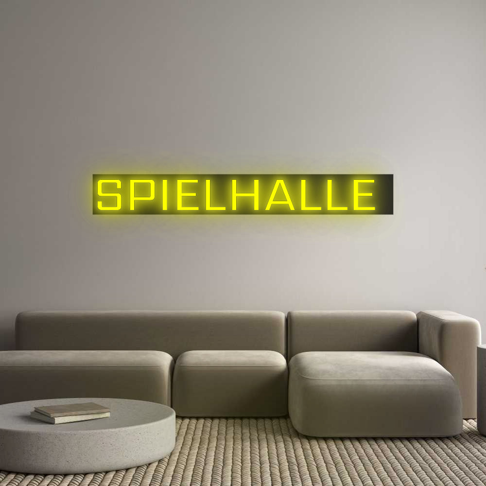 Custom Neon: SPIELHALLE