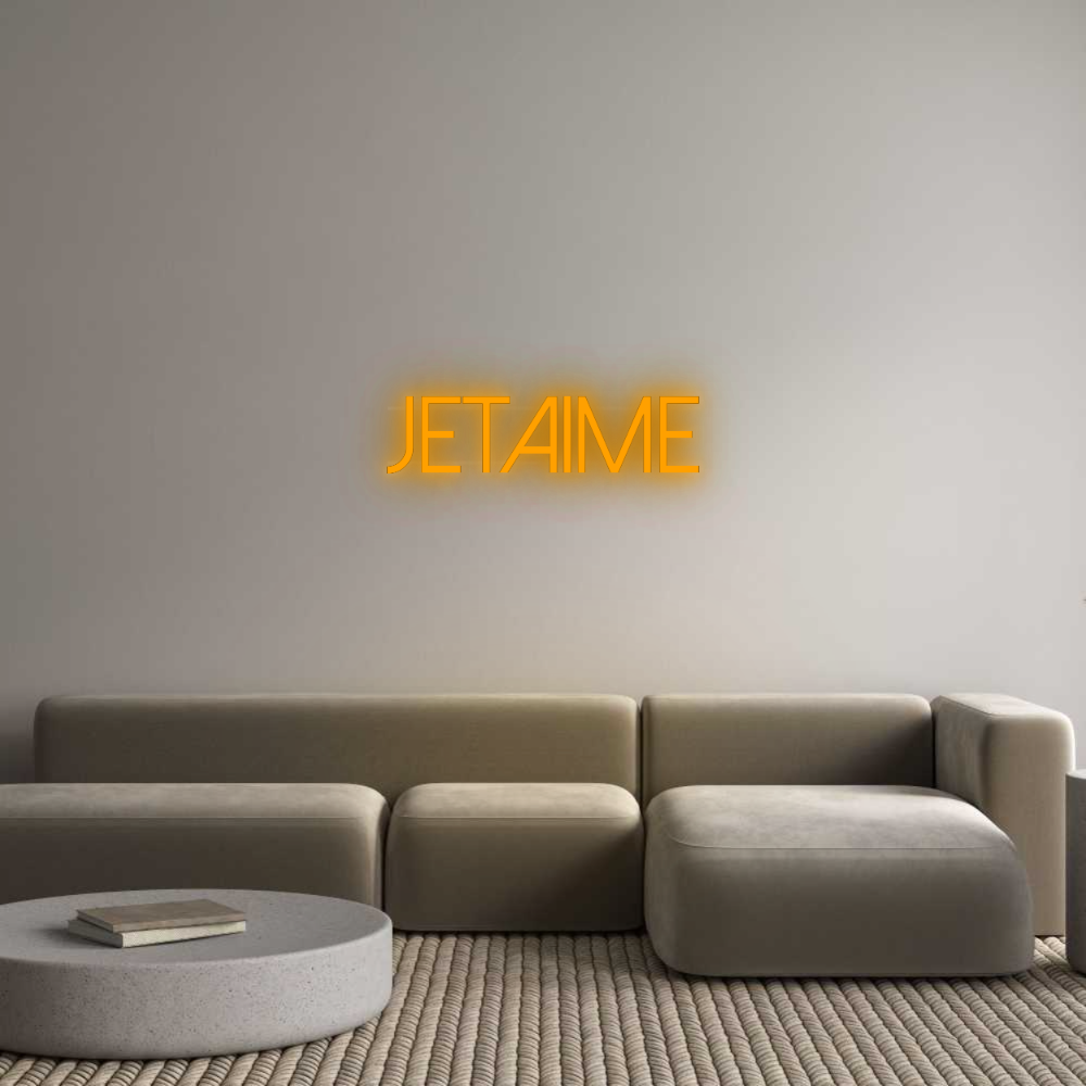 Custom Neon: jetaime