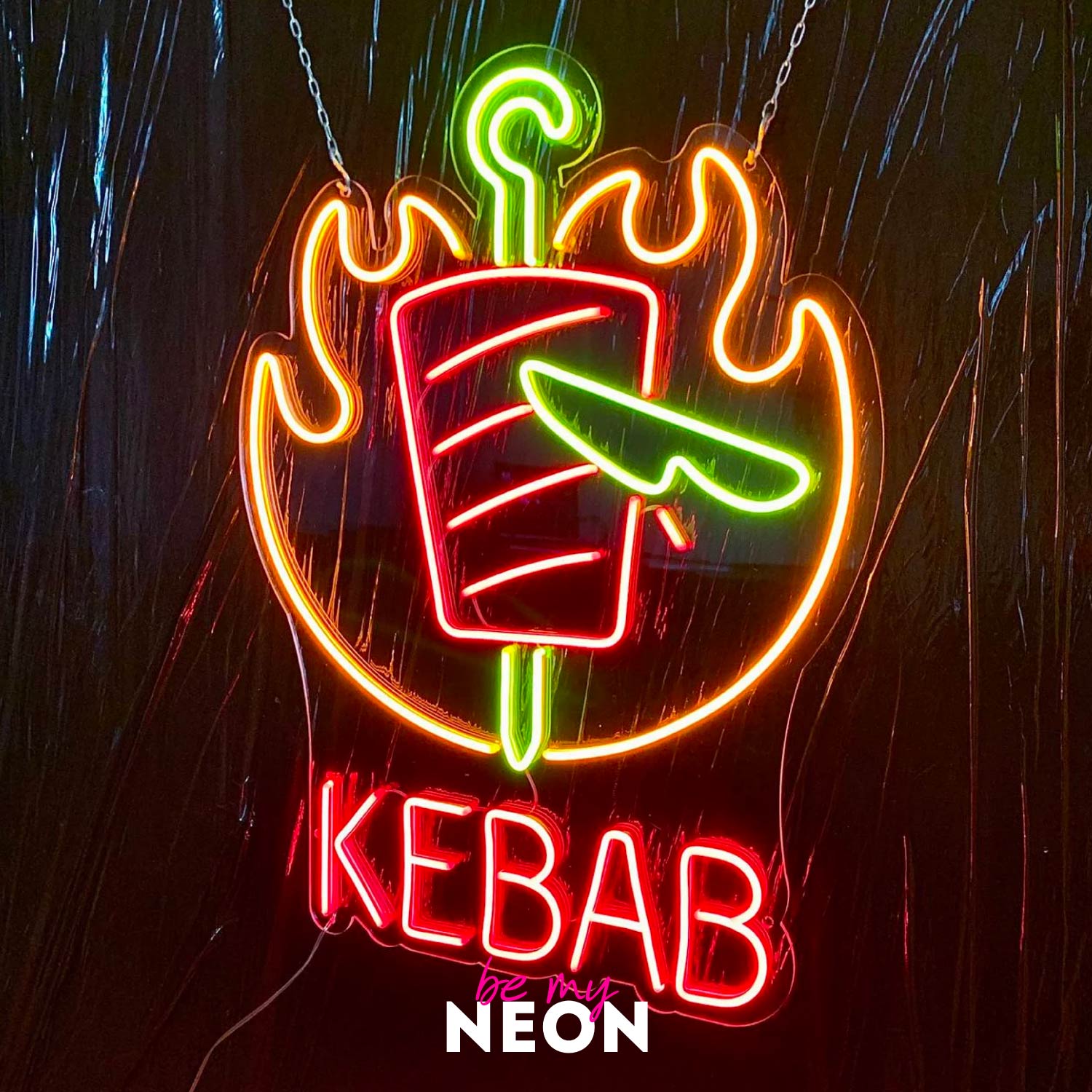 "Kebab" LED Neonschild