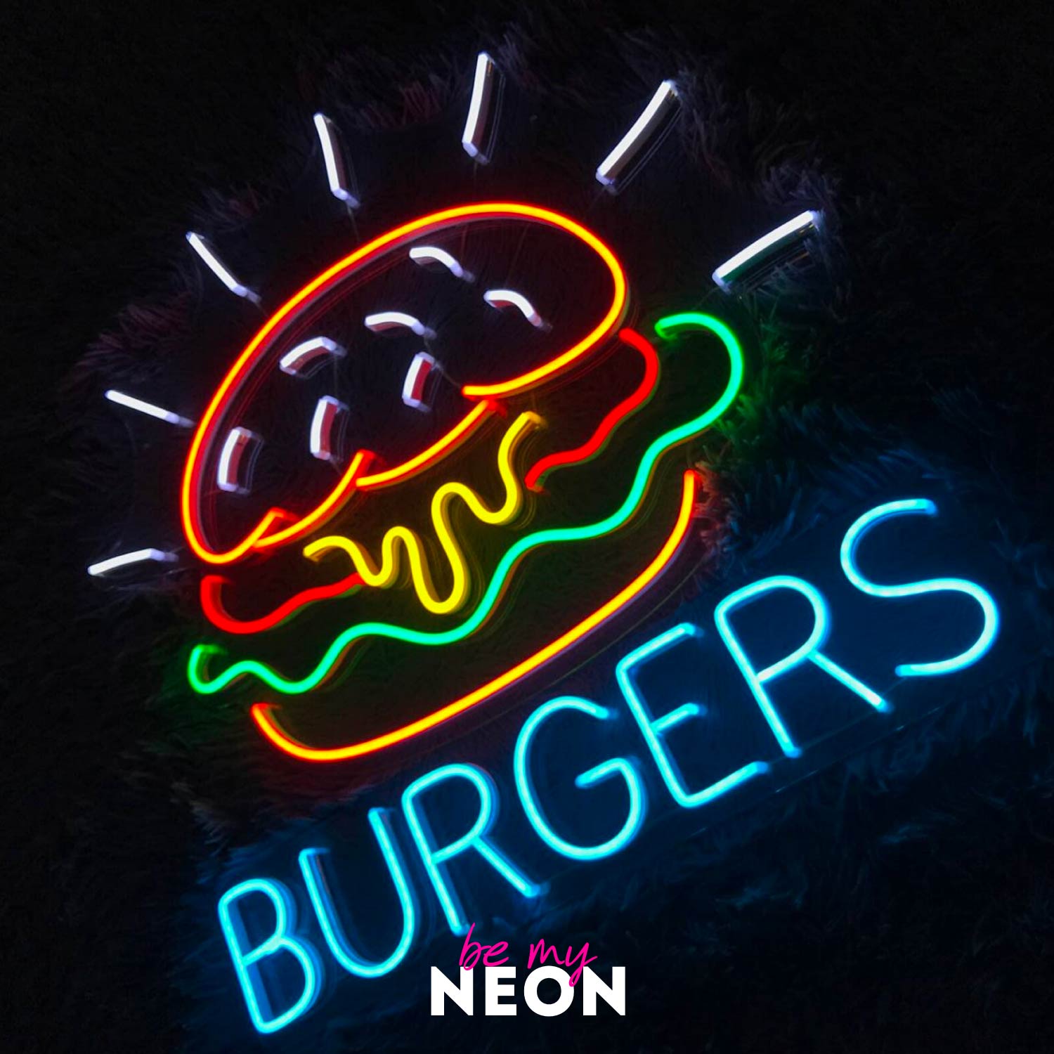 "Burger" LED Neonschild