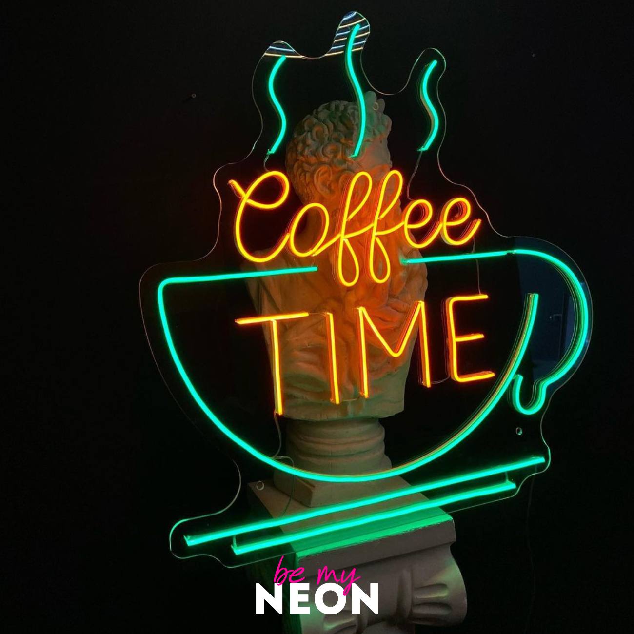 "Coffee Time" LED Neonschild