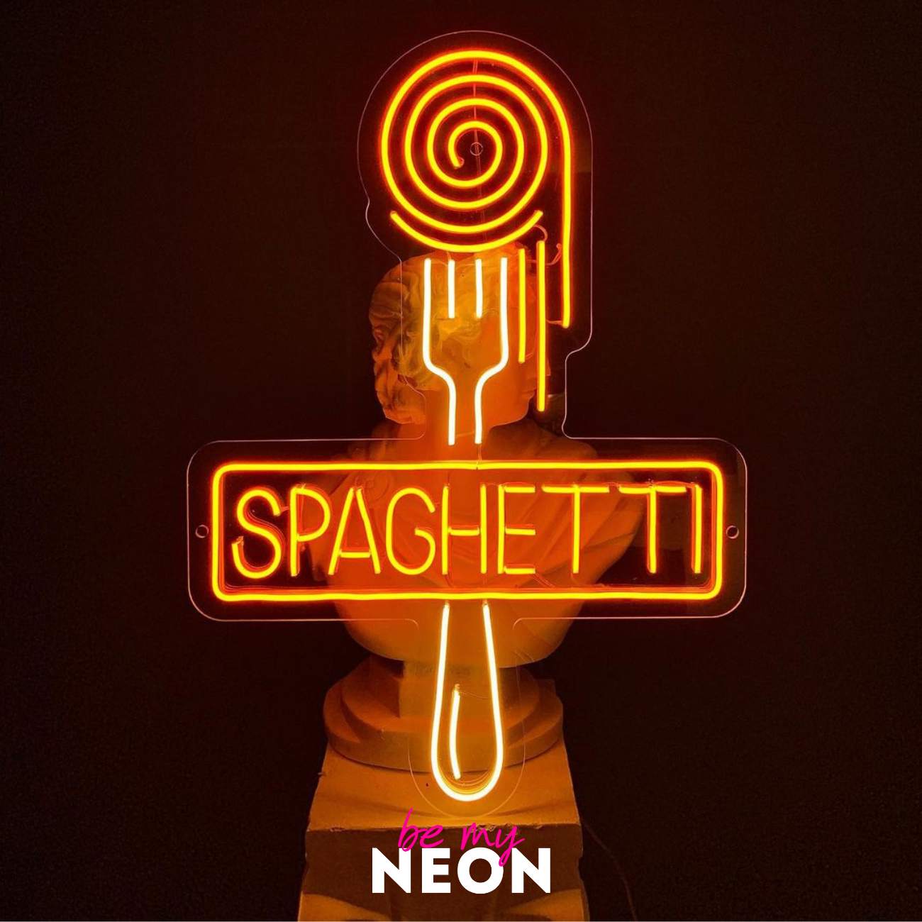 "Spaghetti" LED Neonschild