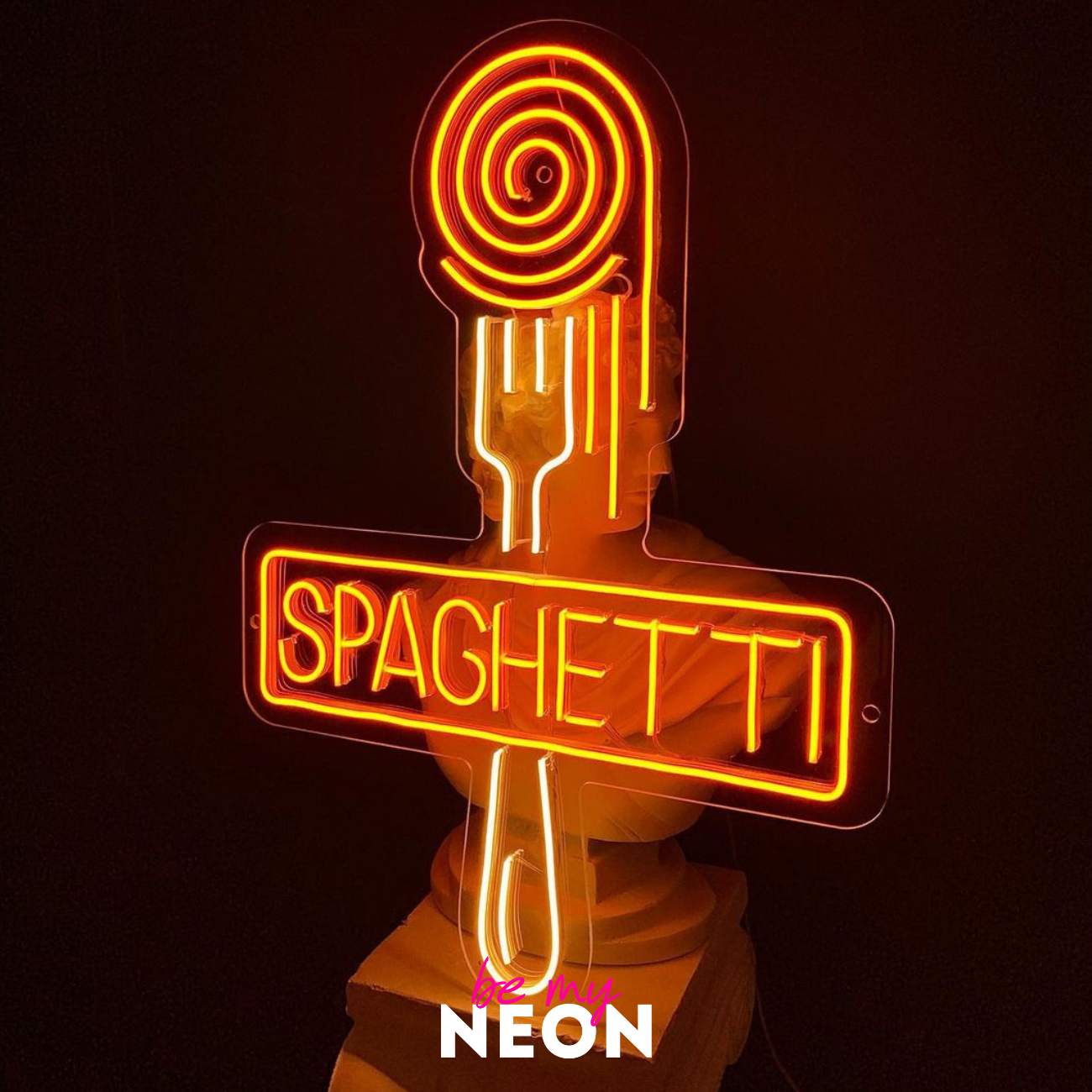 "Spaghetti" LED Neonschild