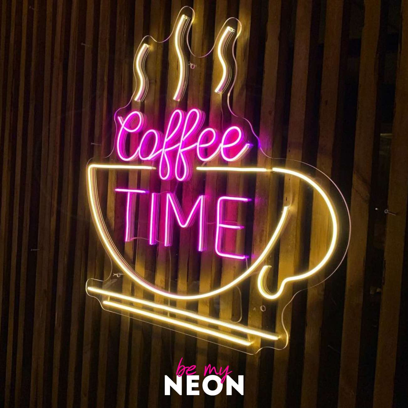 "Coffee TIME" LED Neonschild