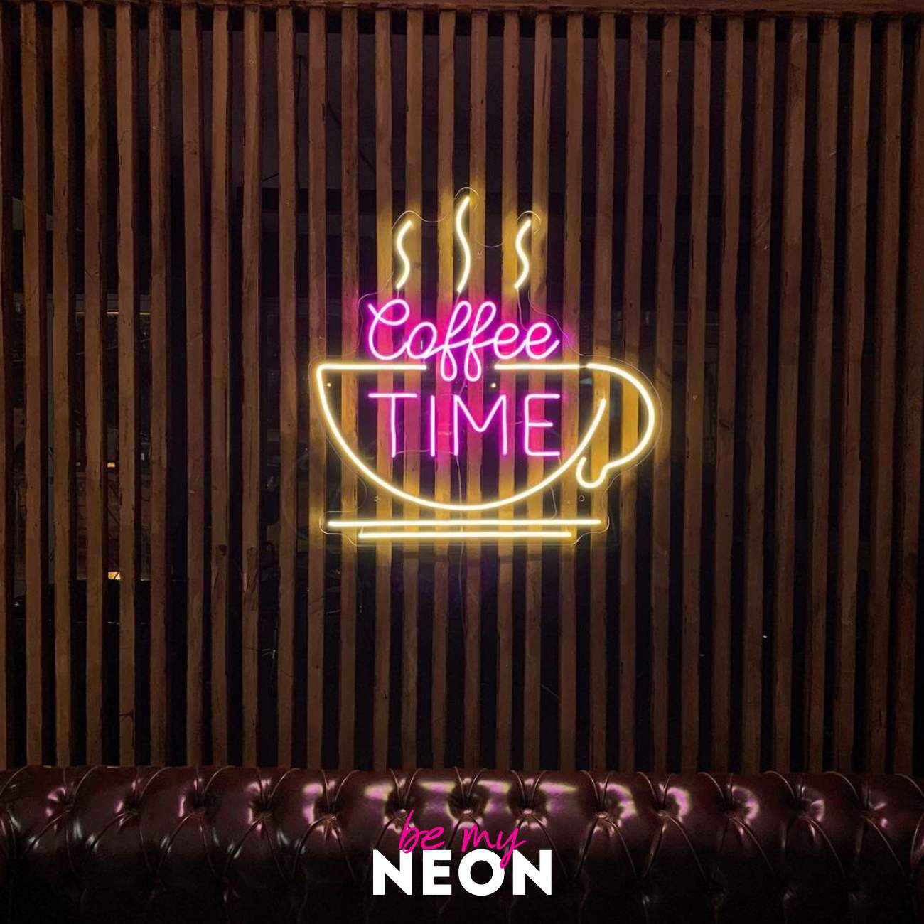 "Coffee TIME" LED Neonschild