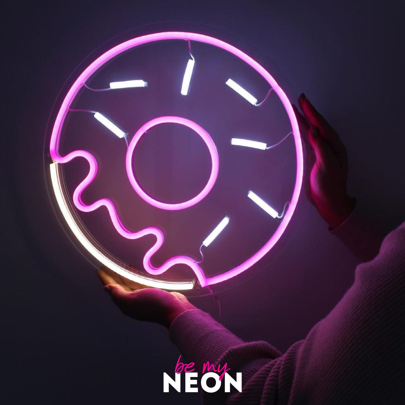 "Donut" LED Neonschild