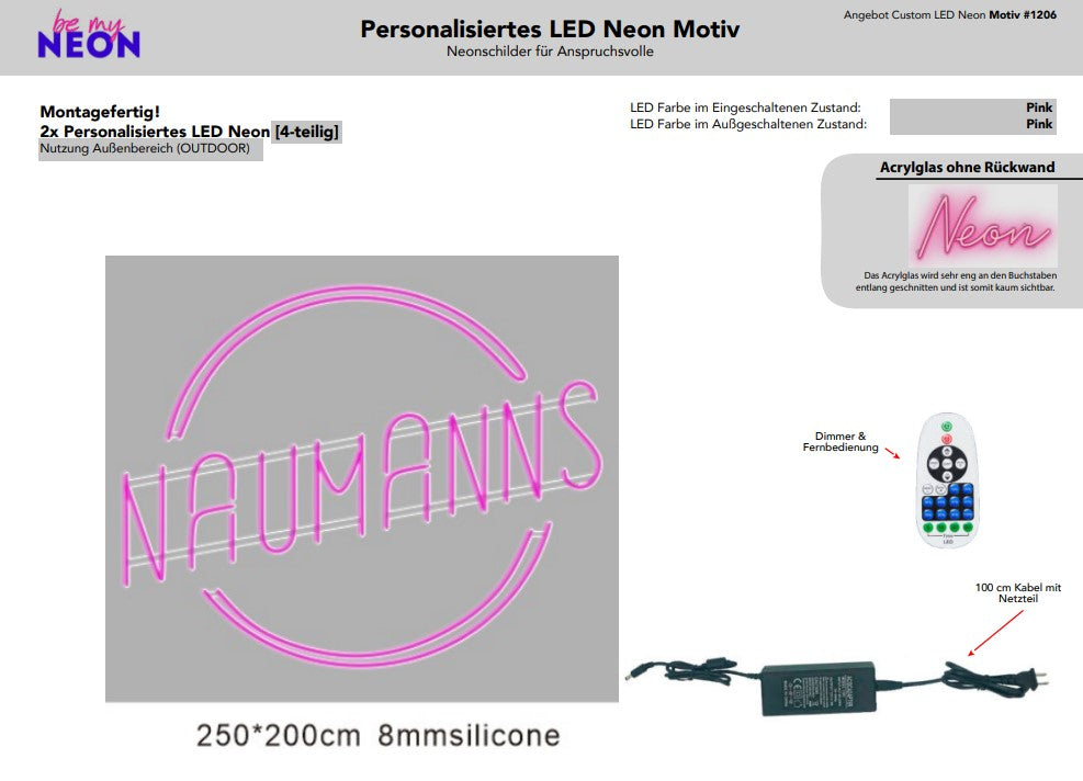 Custom Neon #1206