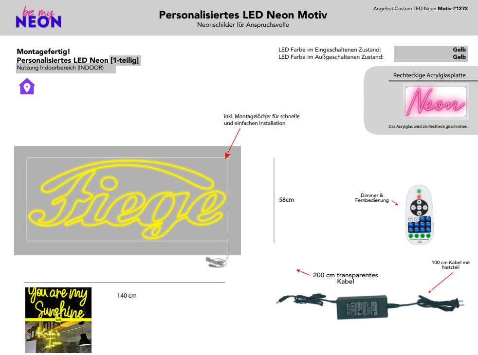 Custom Neon #1272