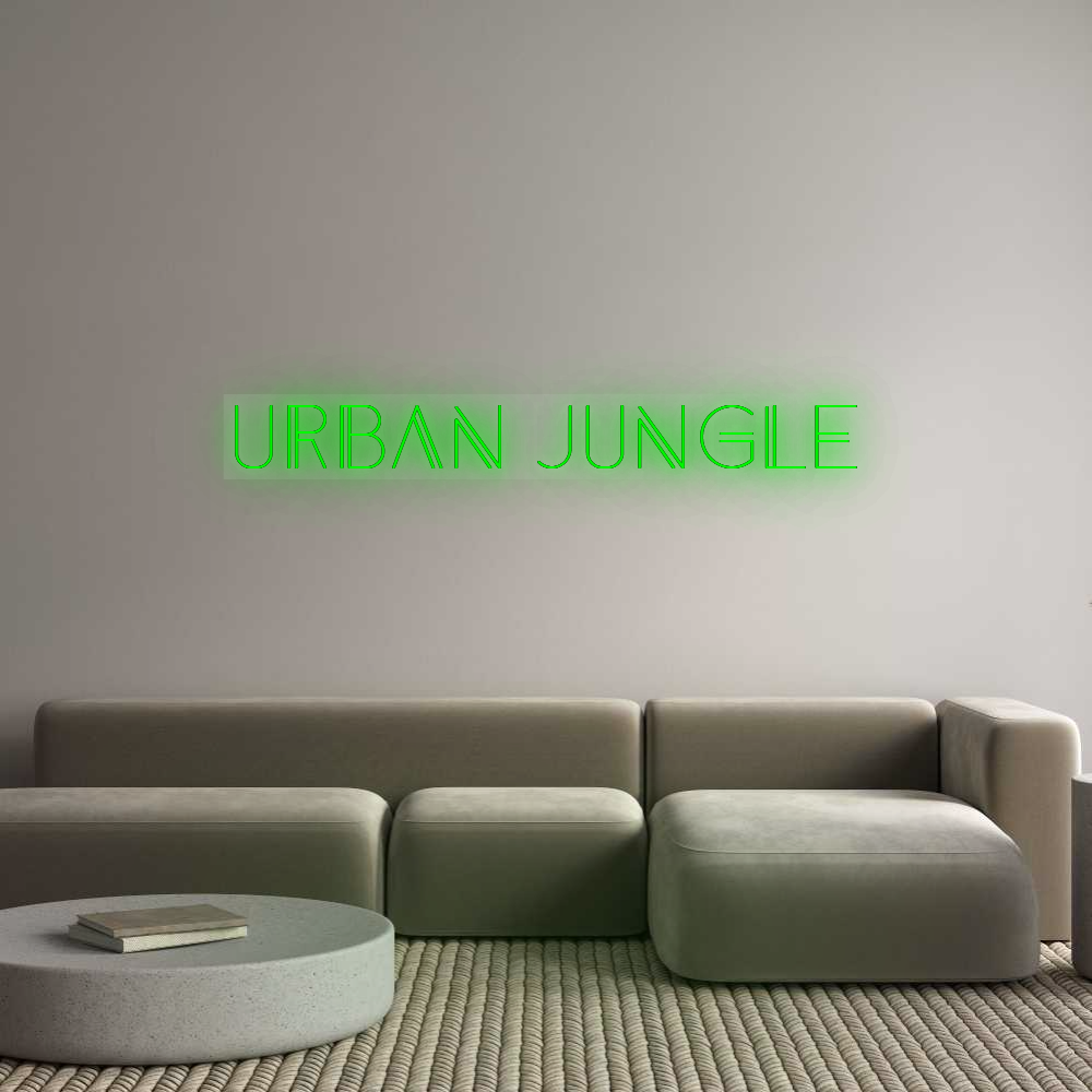 Custom Neon: URBAN JUNGLE