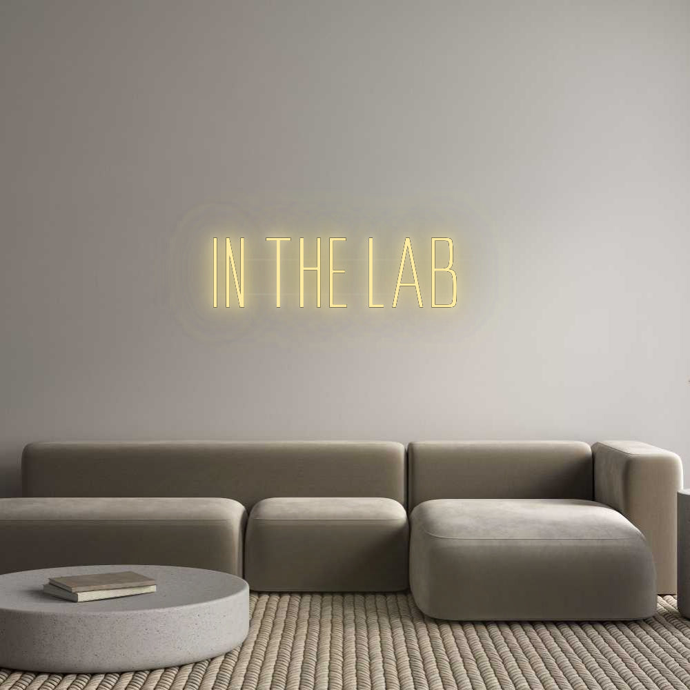 Custom Neon: in the lab