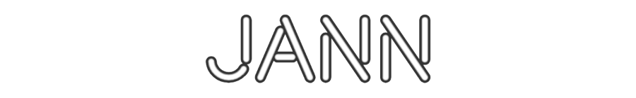 Personalisiertes Neonschild: JANN