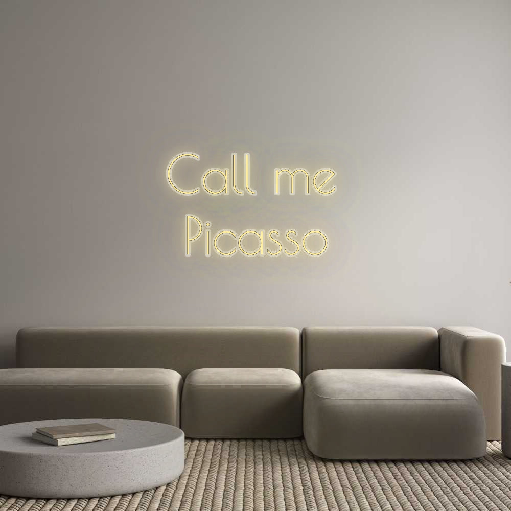 Custom Neon:  Call me
  P...