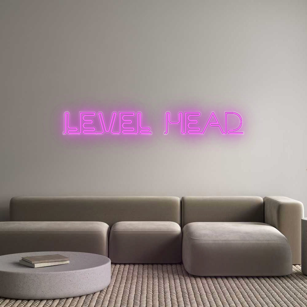 Custom Neon: Level Head