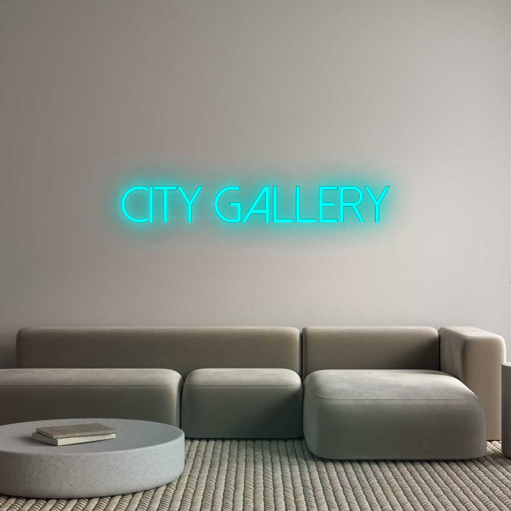 Custom Neon: CITY GALLERY