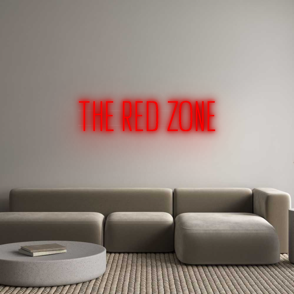 Custom Neon: THE RED ZONE