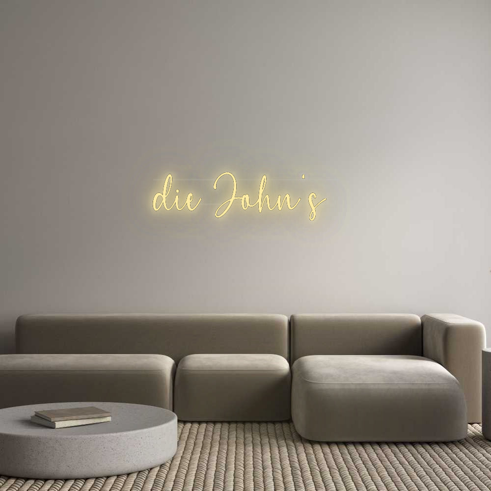 Custom Neon: the John's