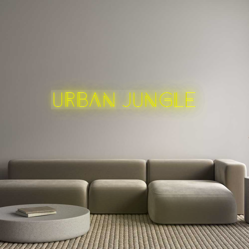 Custom Neon: URBAN JUNGLE