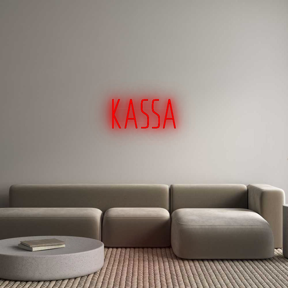 Custom Neon: KASSA