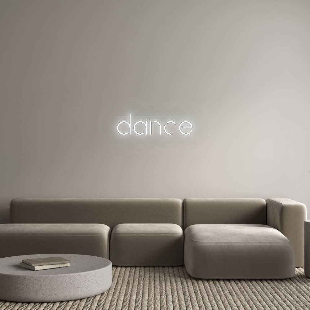 Custom Neon: dance