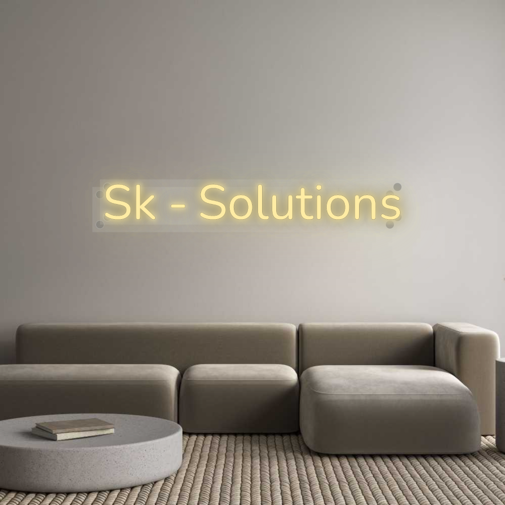 Custom Neon: Sk - Solutions