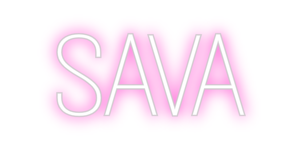 Custom Neon: SAVA