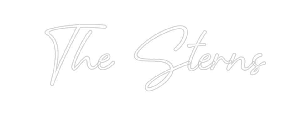 Custom Neon: The Sterns