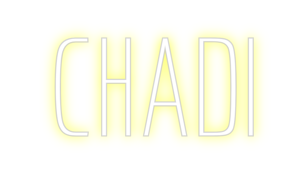 Custom Neon: CHADI