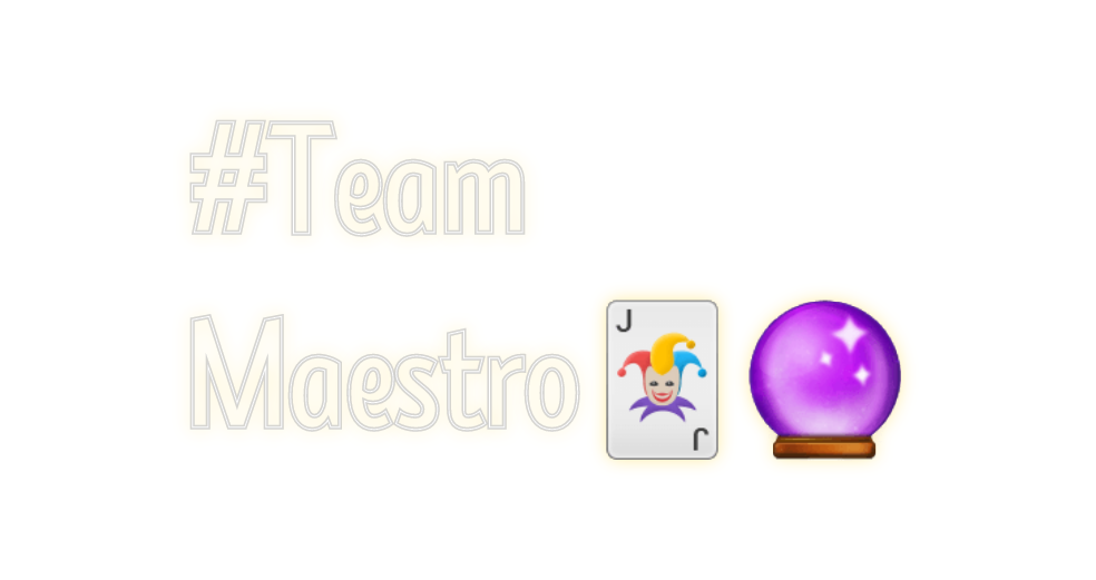 Custom Neon: #Team
Maestro...