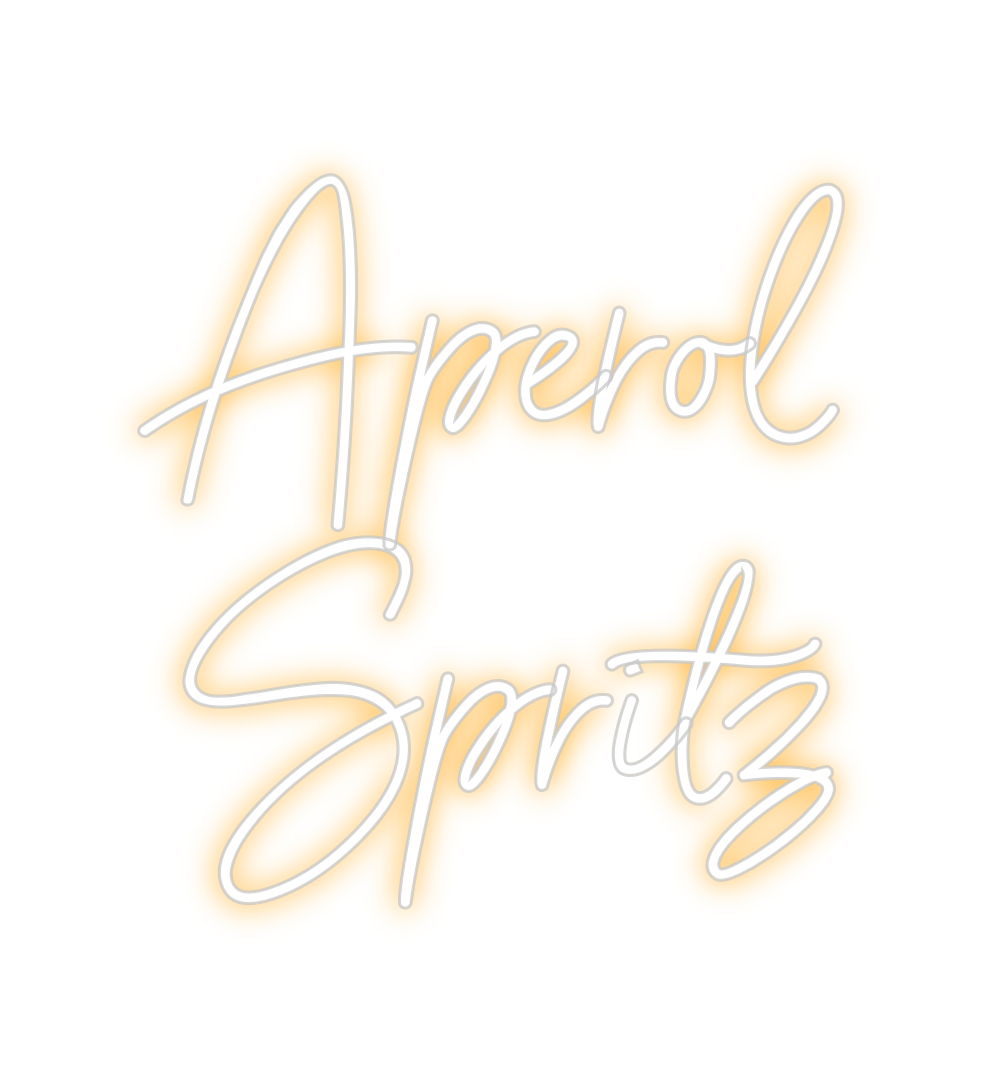 Custom Neon: Aperol
Spritz