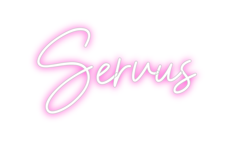 Custom Neon: Servus