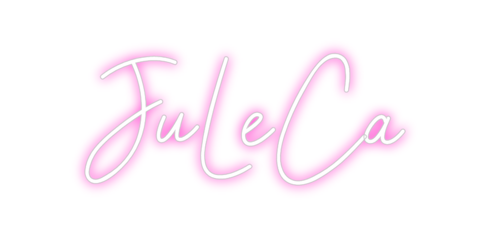 Custom Neon: JuLeCa