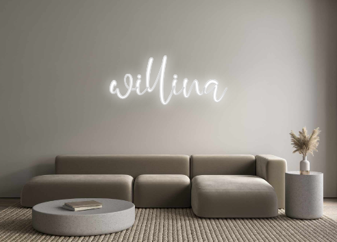 Custom Neon: willina