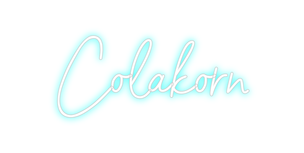 Custom Neon: Colacorn