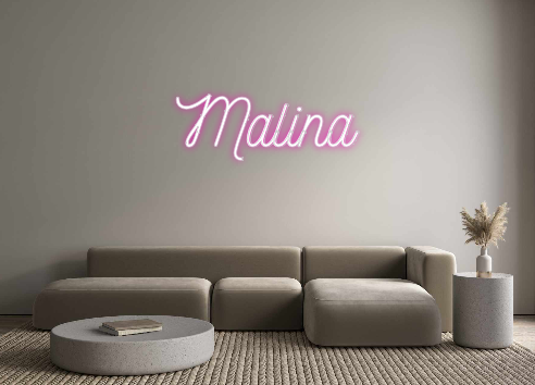 Custom Neon: Malina