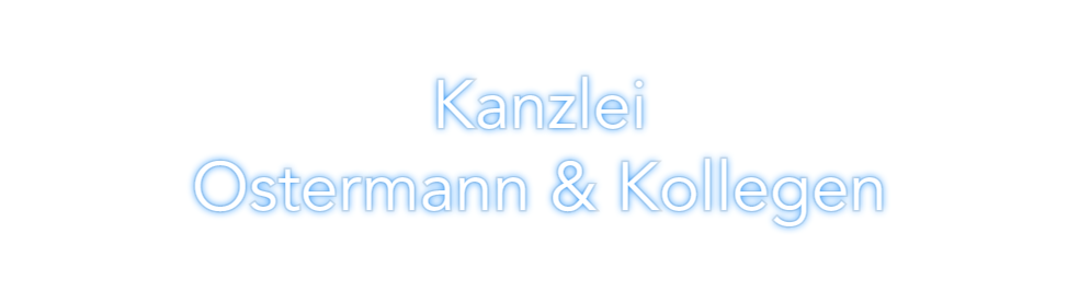 Custom Neon: Kanzlei
Oster...