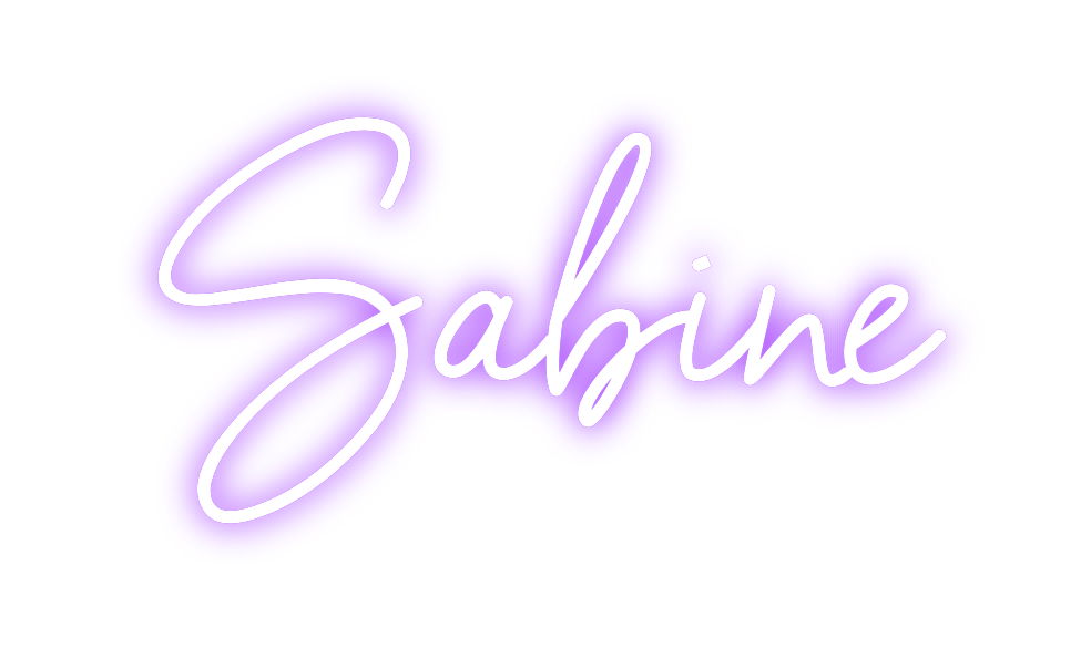 Custom Neon: Sabine