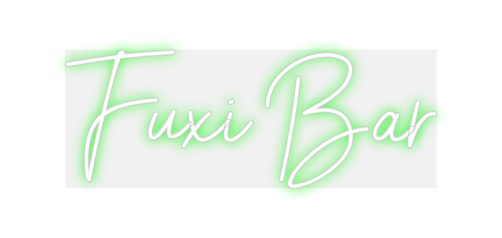 Custom Neon: Fuxi Bar